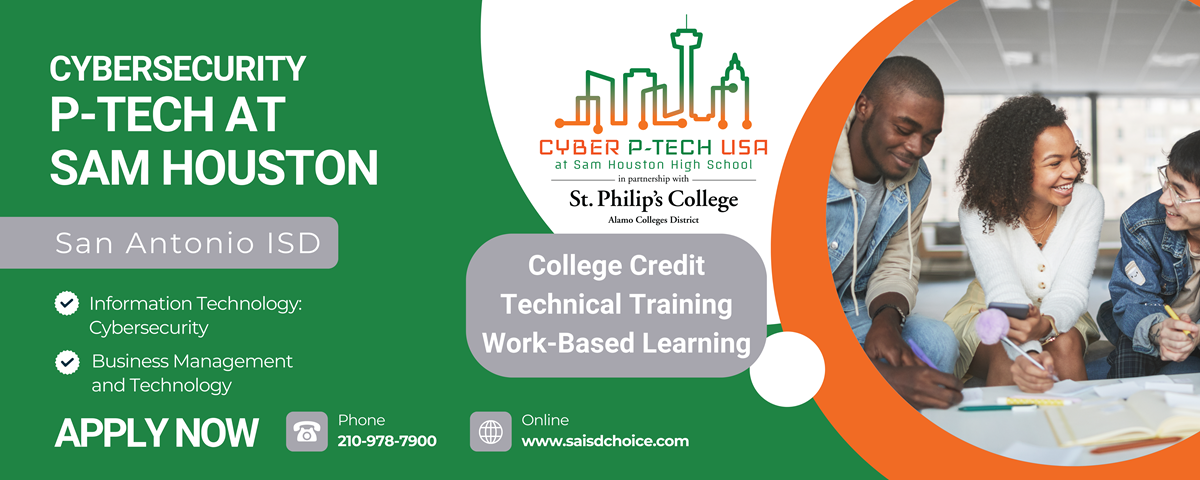 Lanier P-TECH program flyer